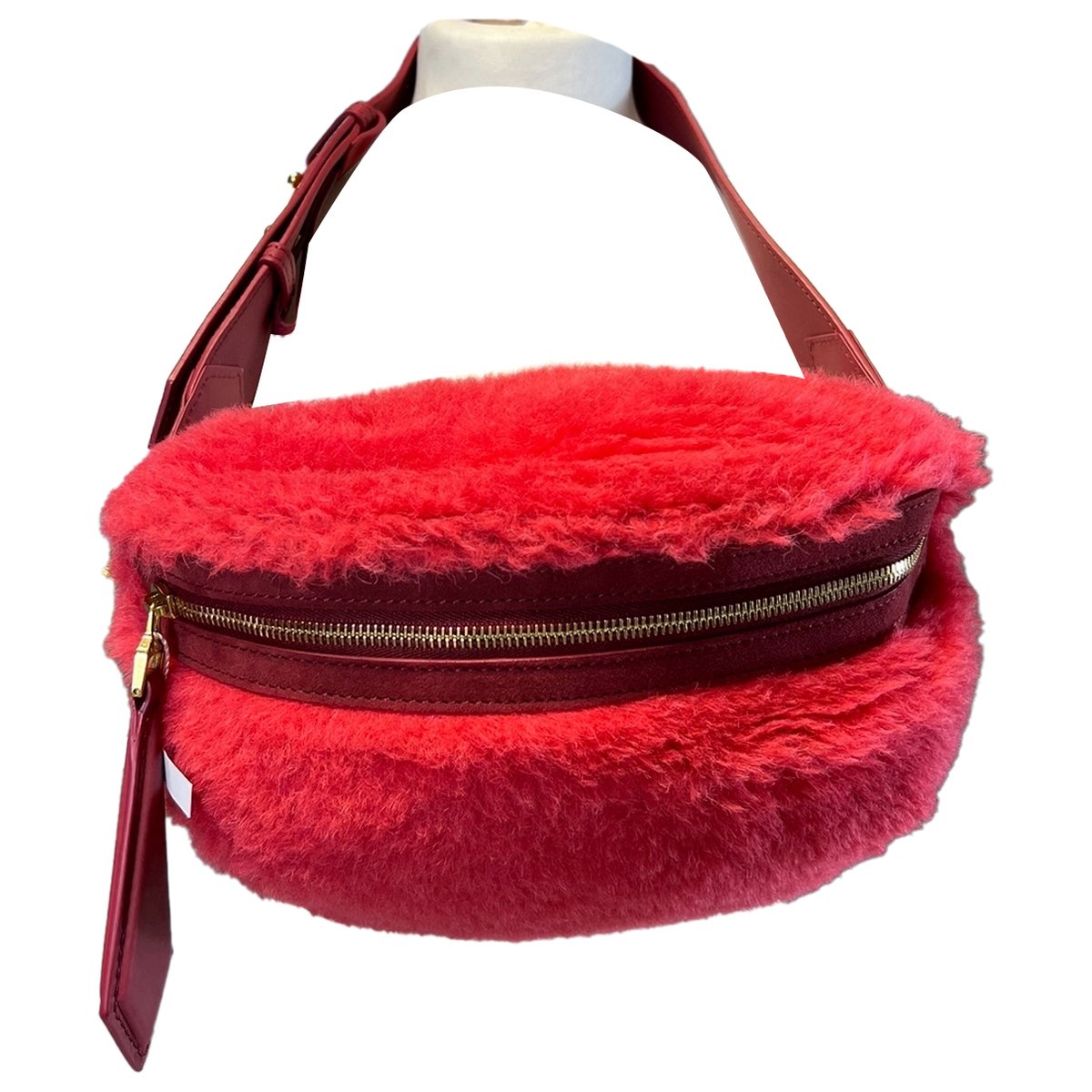 Wool crossbody bag