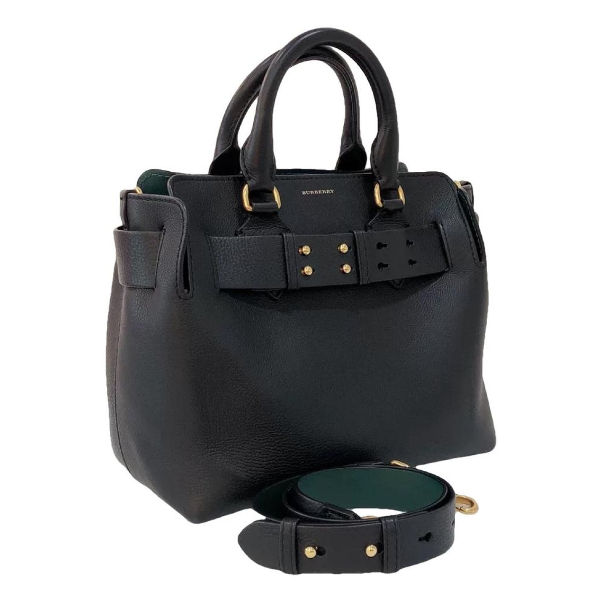 The Belt leather handbag