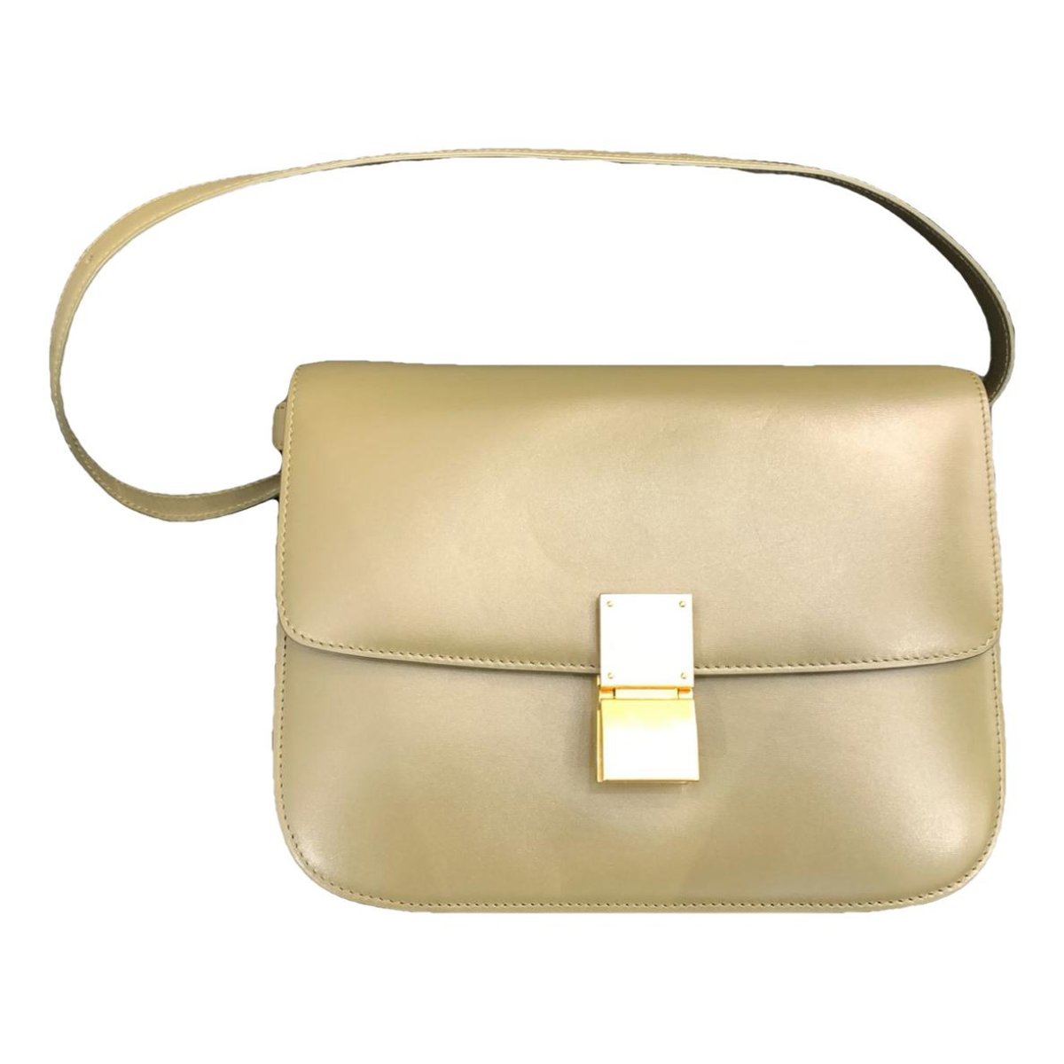 Classic leather crossbody bag