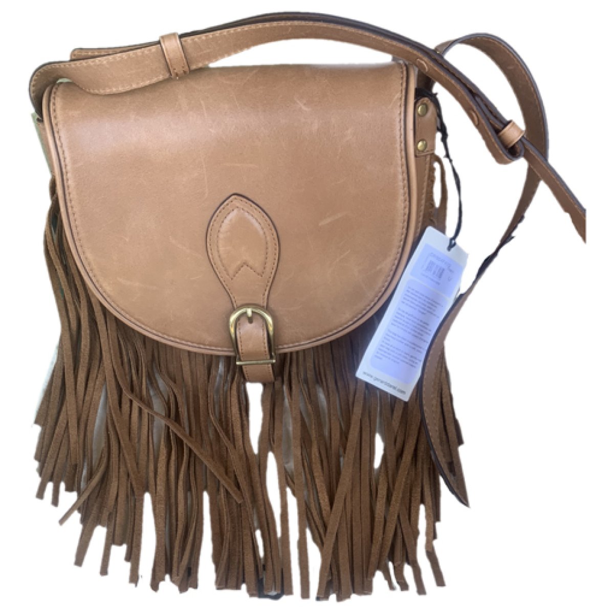 Eton leather crossbody bag