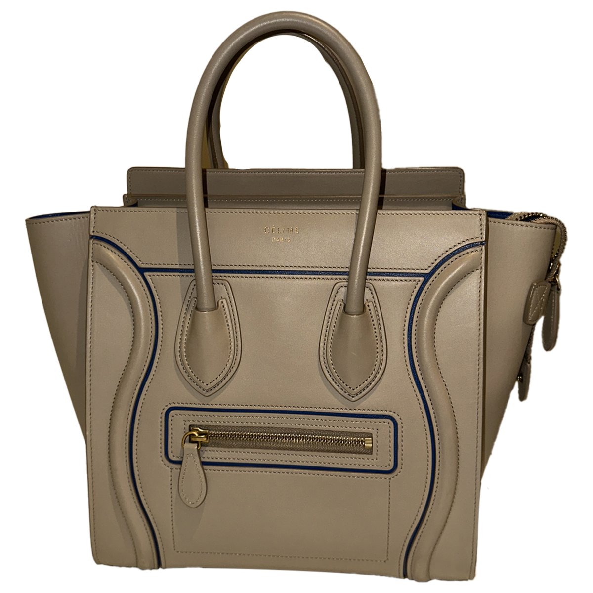 Luggage leather handbag