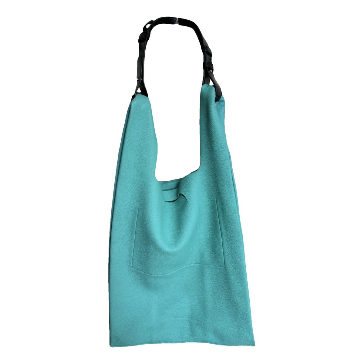 Leather travel bag