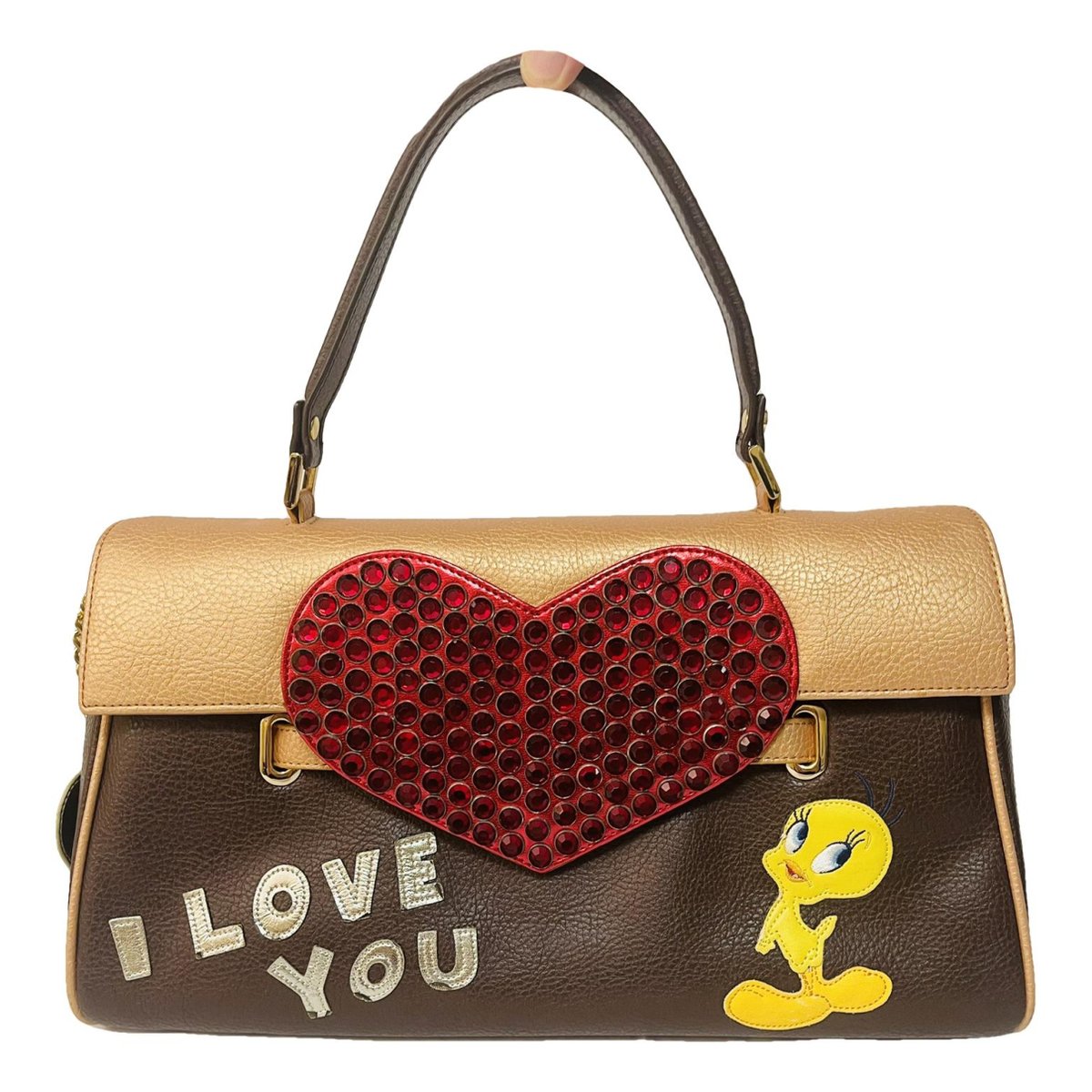 Vegan leather handbag