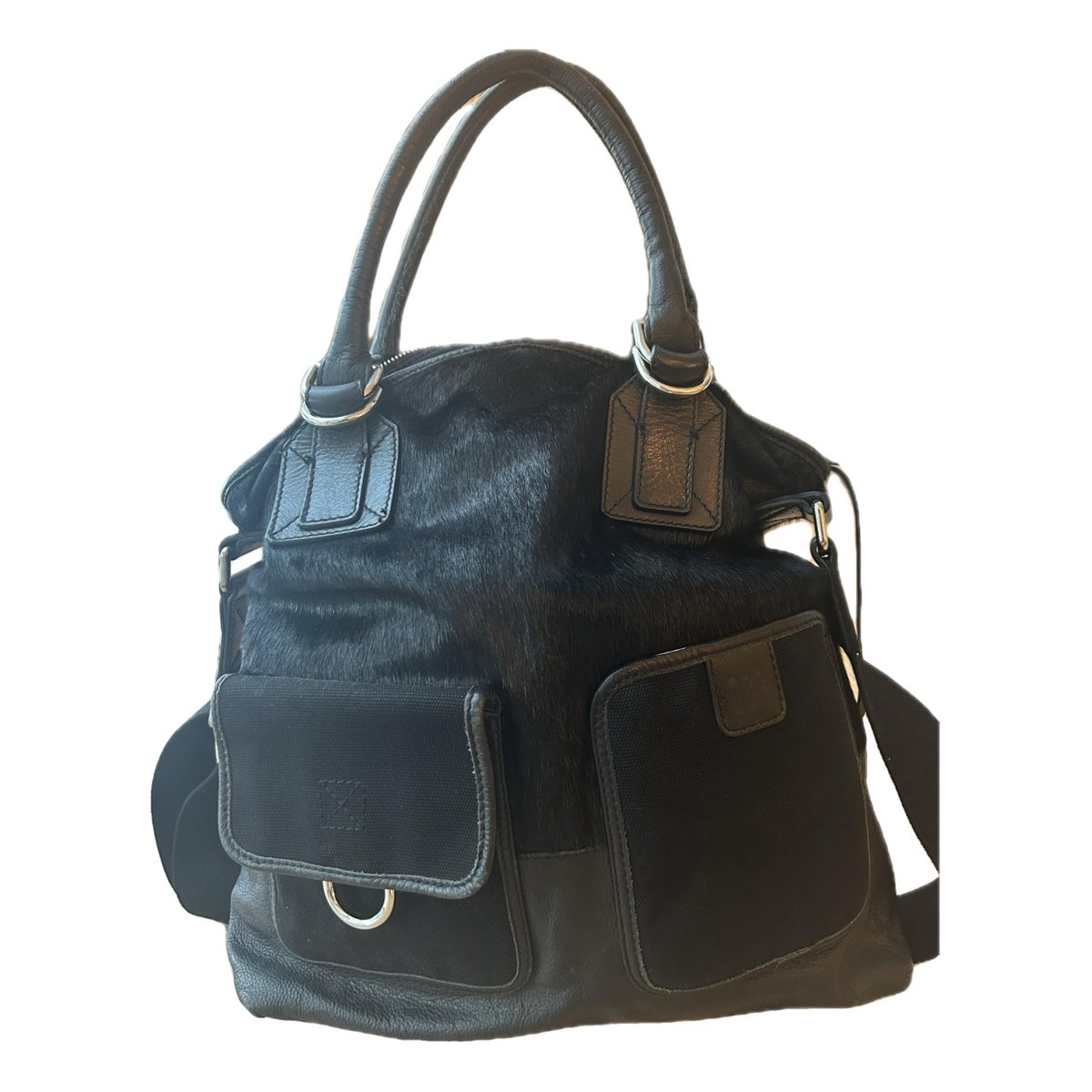 Leather tote