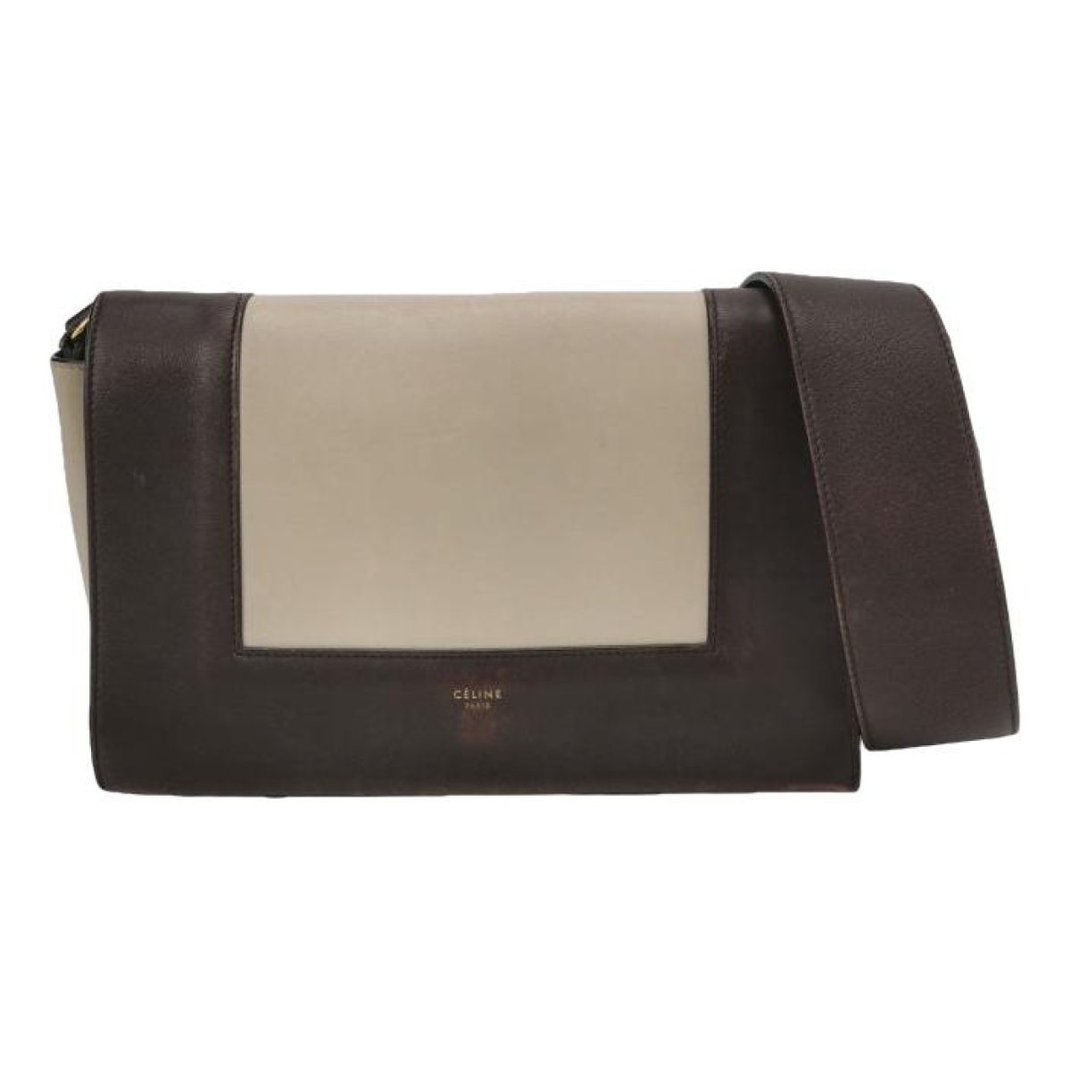 Frame leather crossbody bag