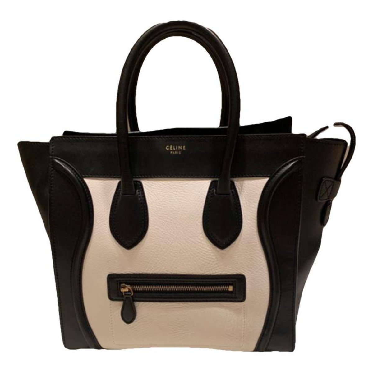 Triomphe leather tote