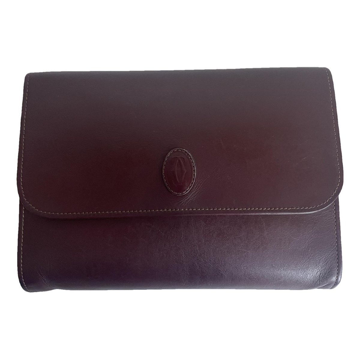 Trinity leather clutch bag