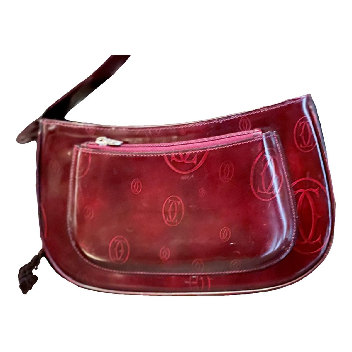 C leather handbag