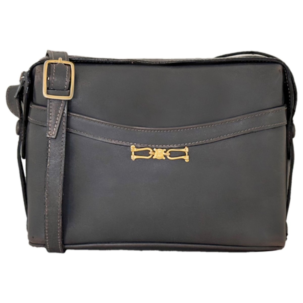 Triomphe leather handbag