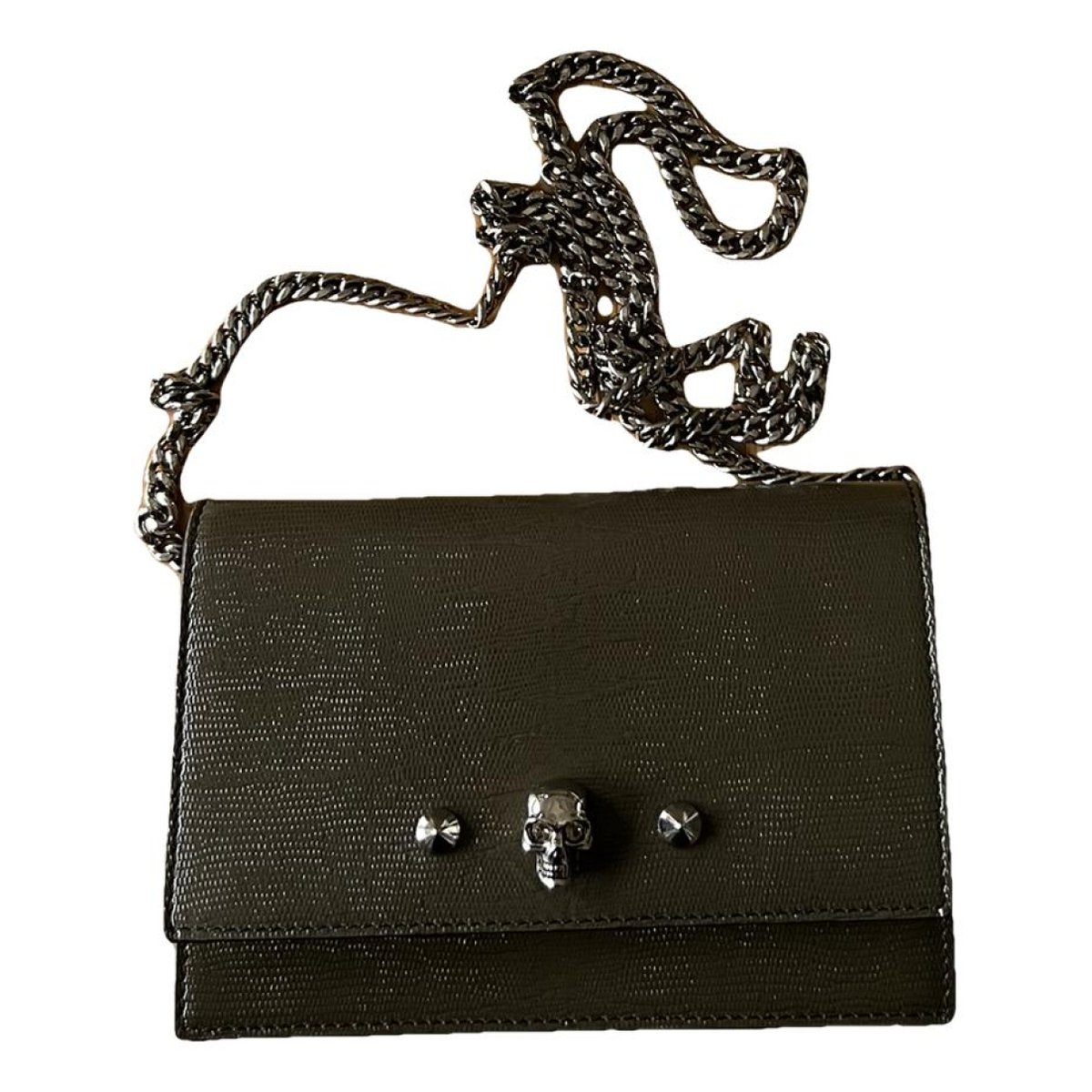 Leather crossbody bag