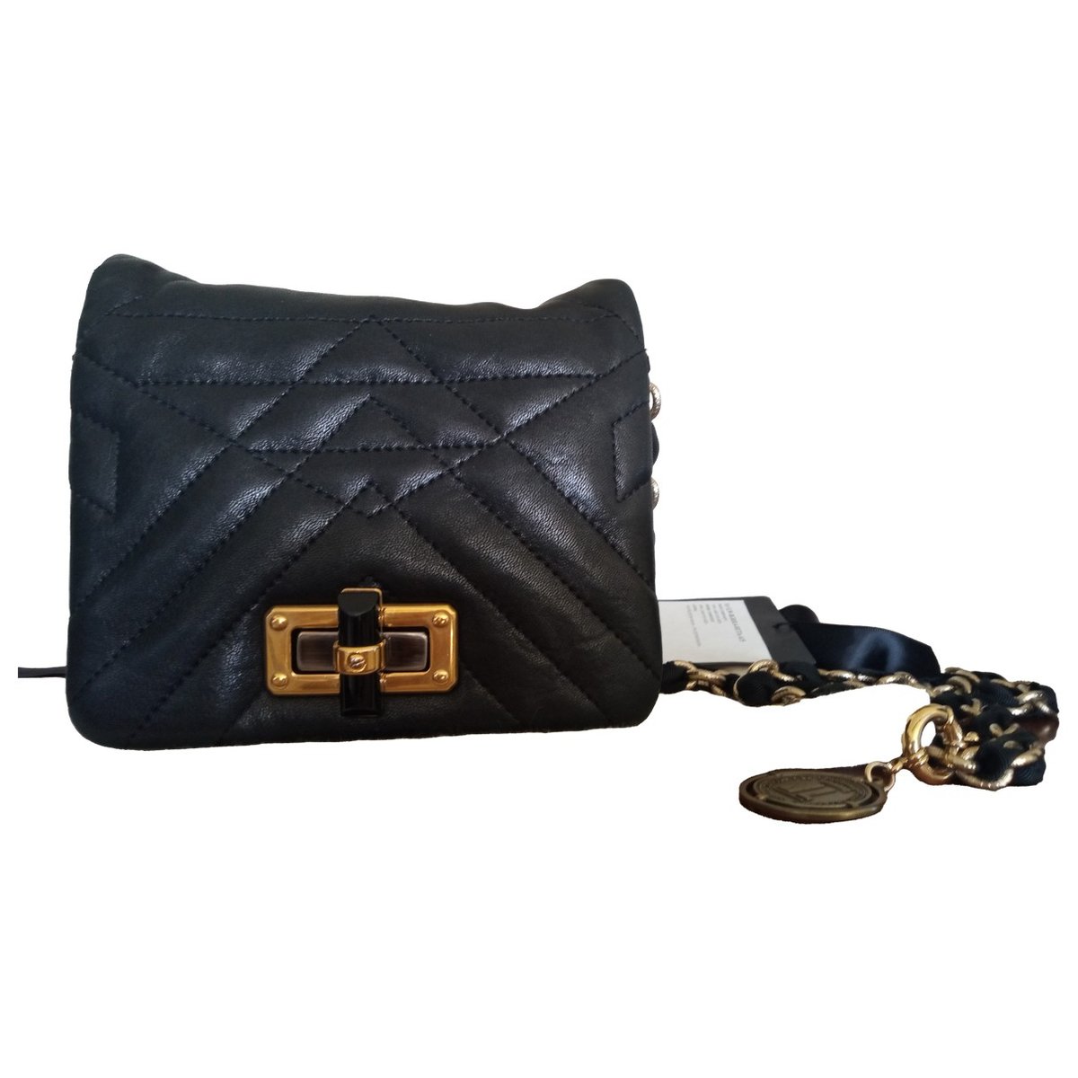 Happy leather mini bag