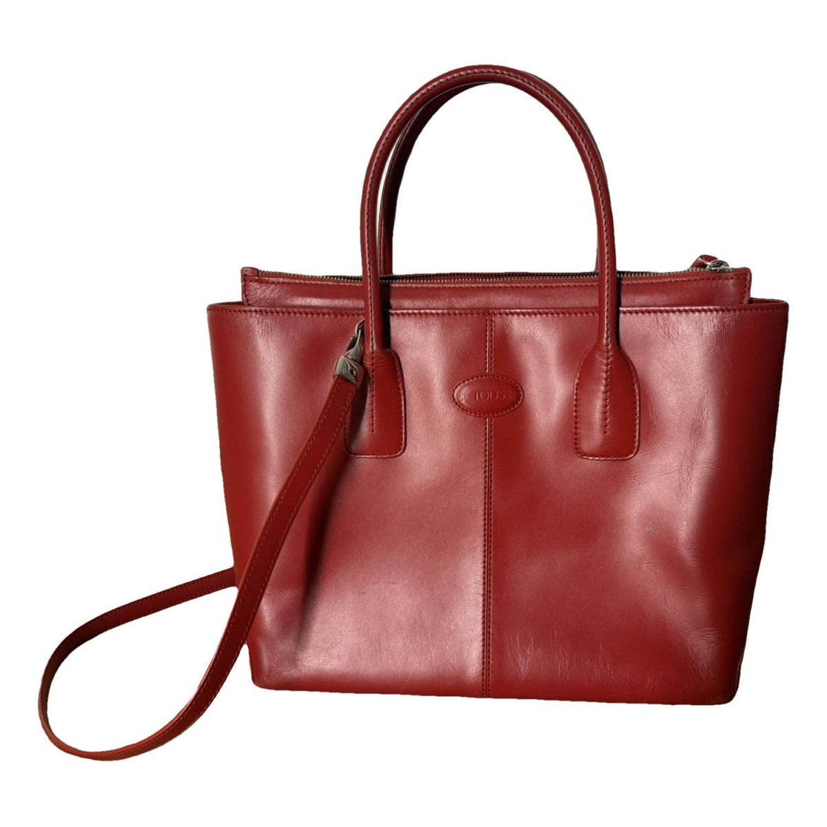 D Bag leather handbag