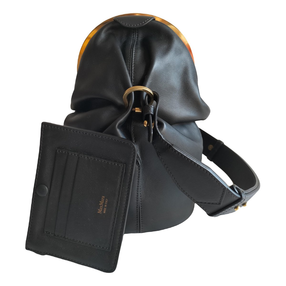 Max Mara Atelier leather handbag