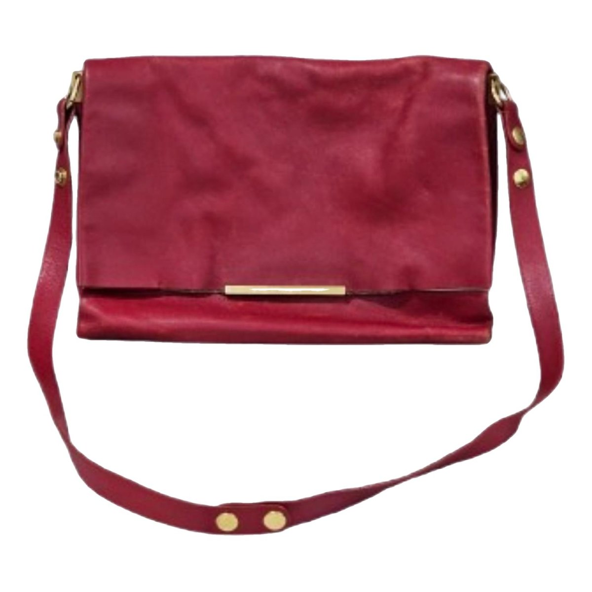 Blade leather handbag