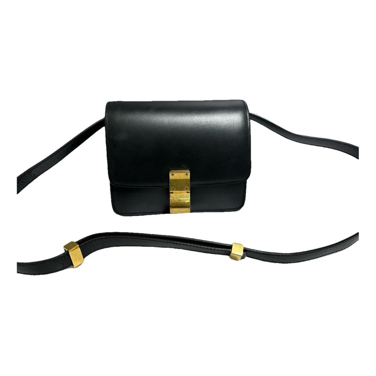 Classic leather crossbody bag