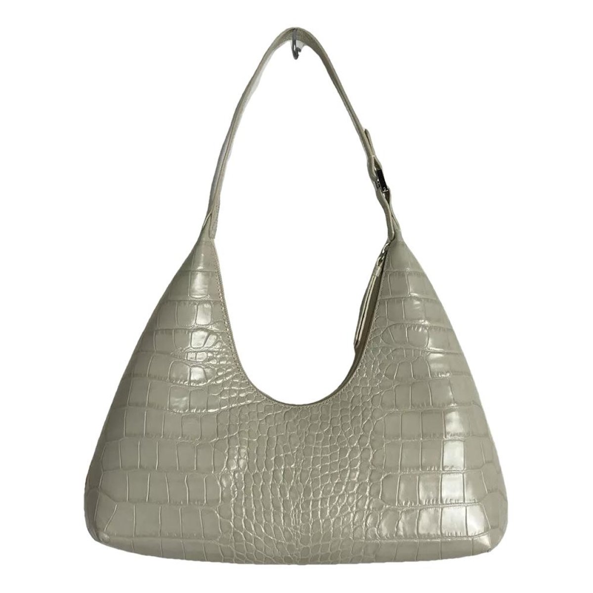 Amber leather handbag