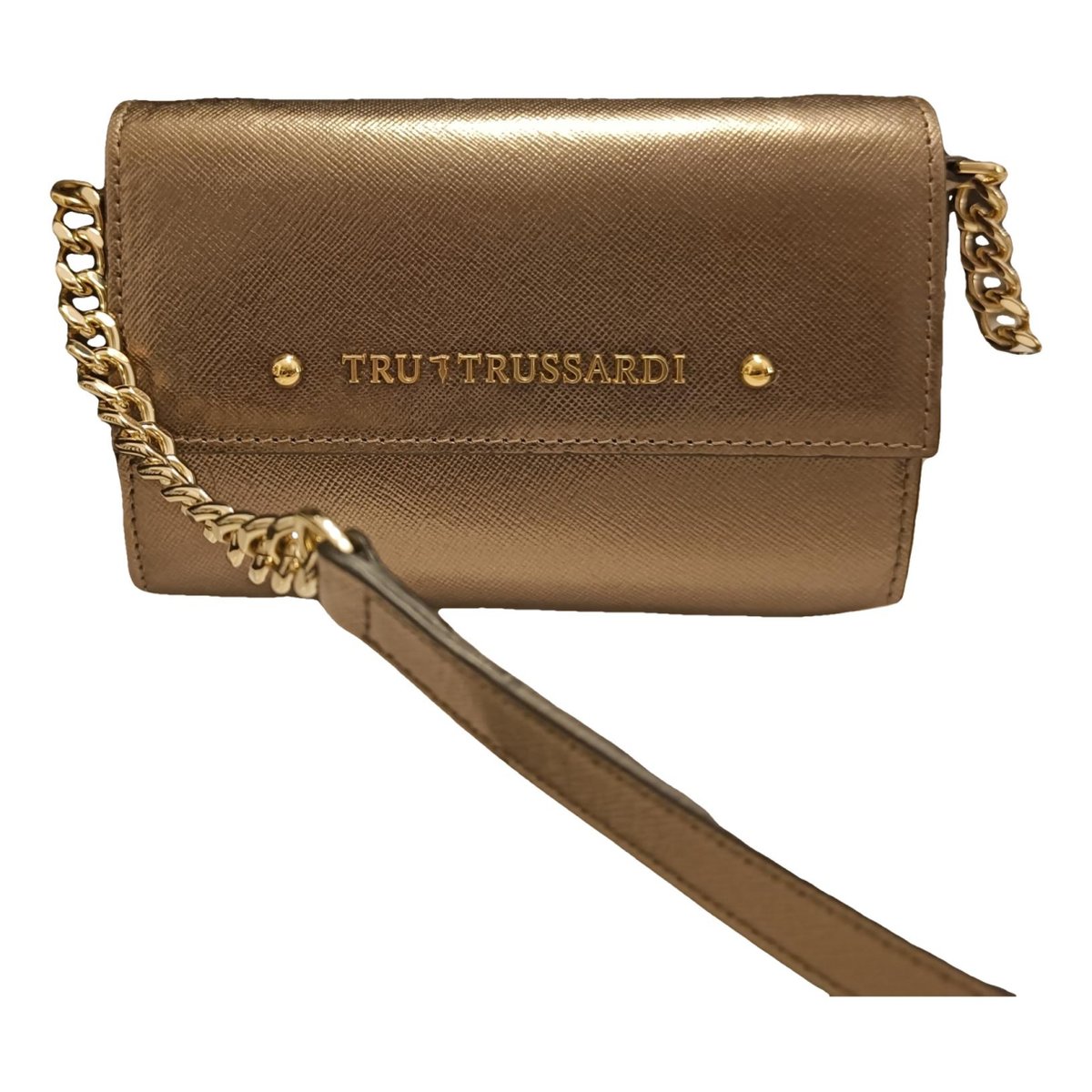 Vegan leather clutch bag