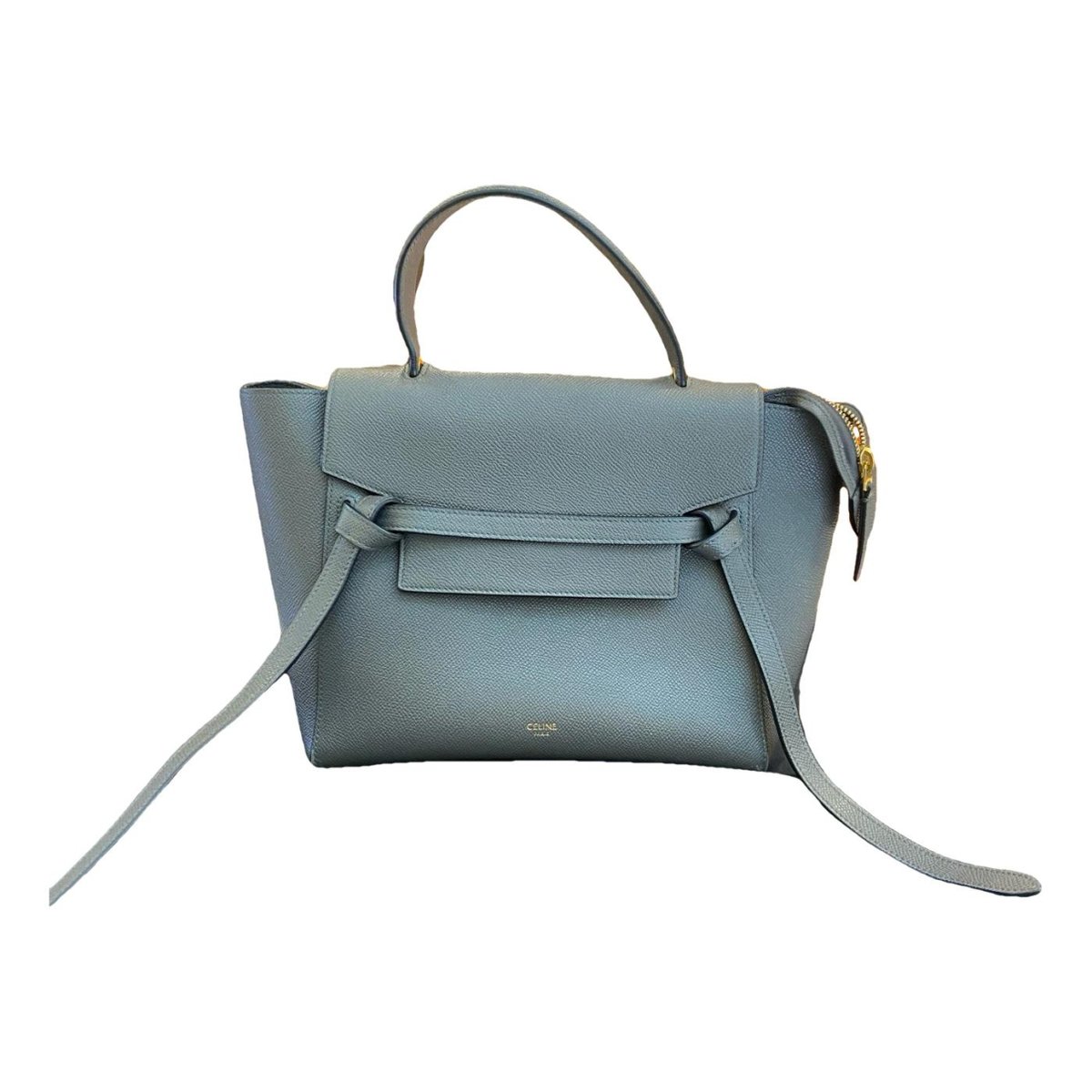 Belt leather handbag