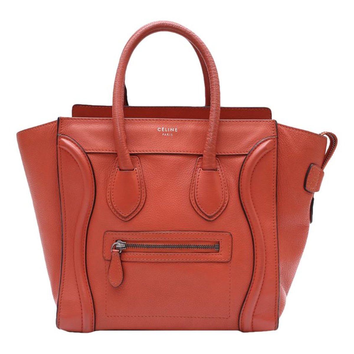 Luggage leather handbag