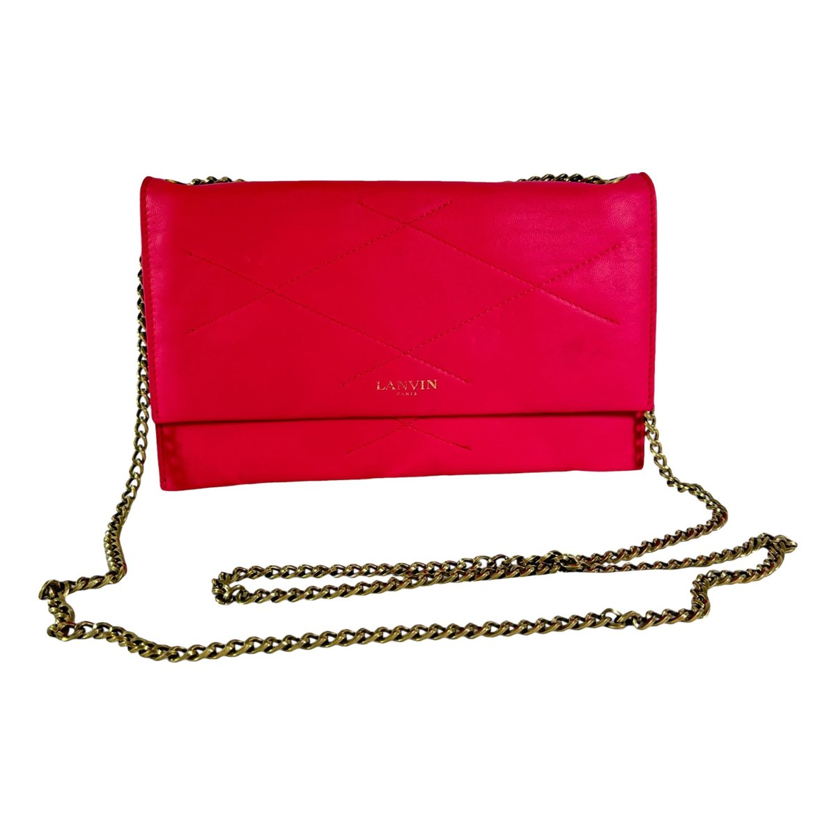Leather crossbody bag