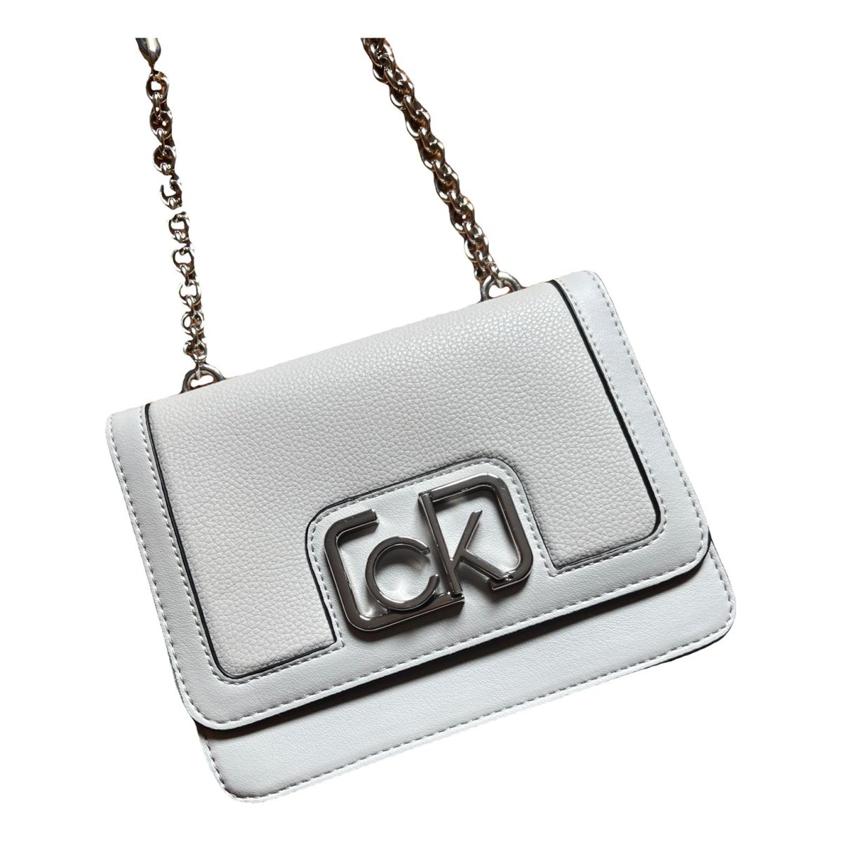 Patent leather clutch bag