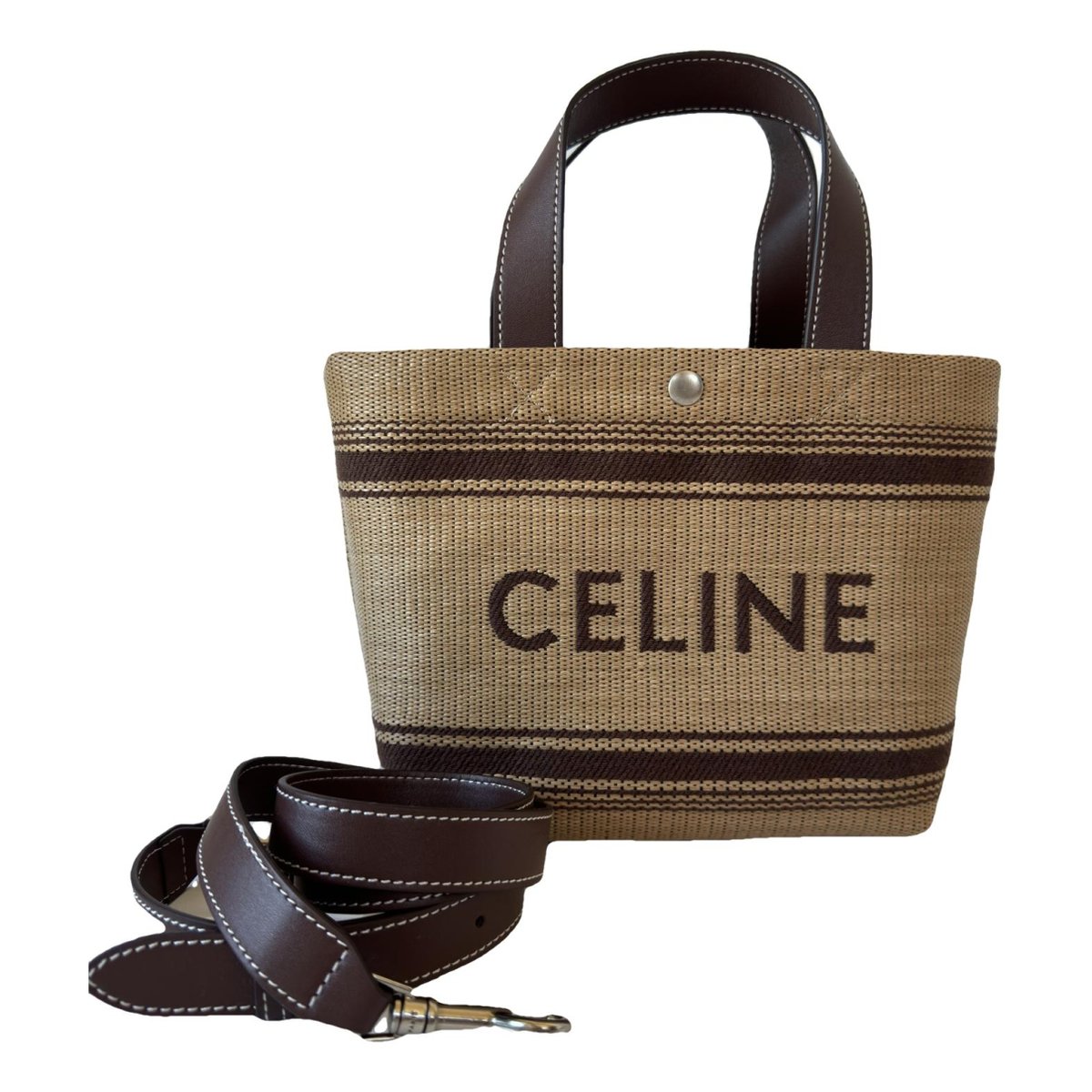 Cabas Horizotal cloth handbag