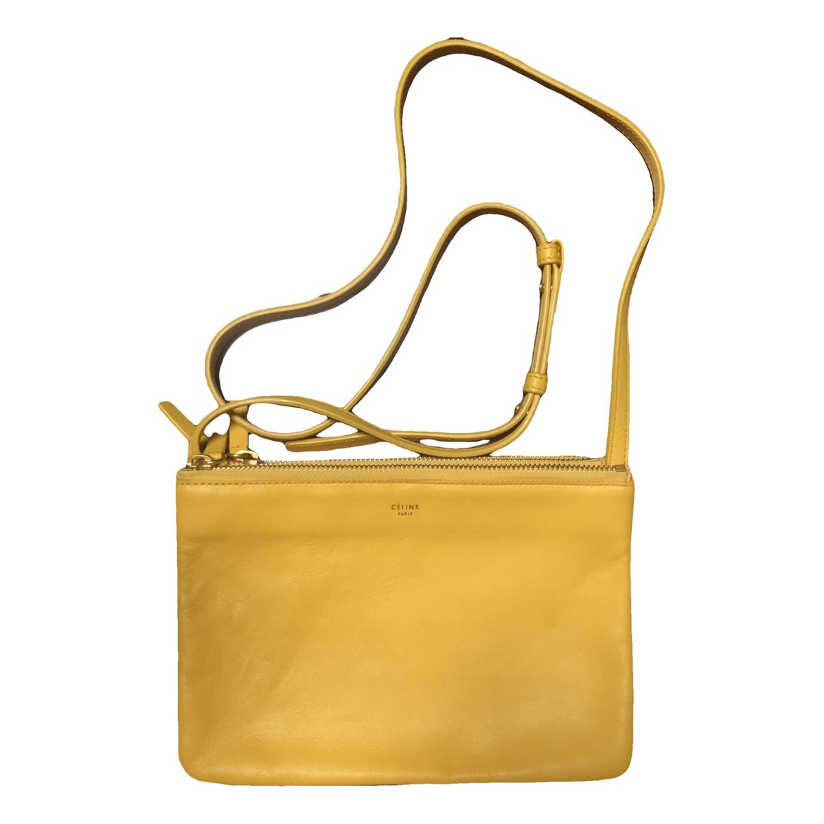 Trio leather crossbody bag