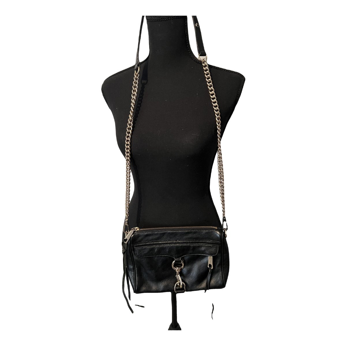 Leather crossbody bag