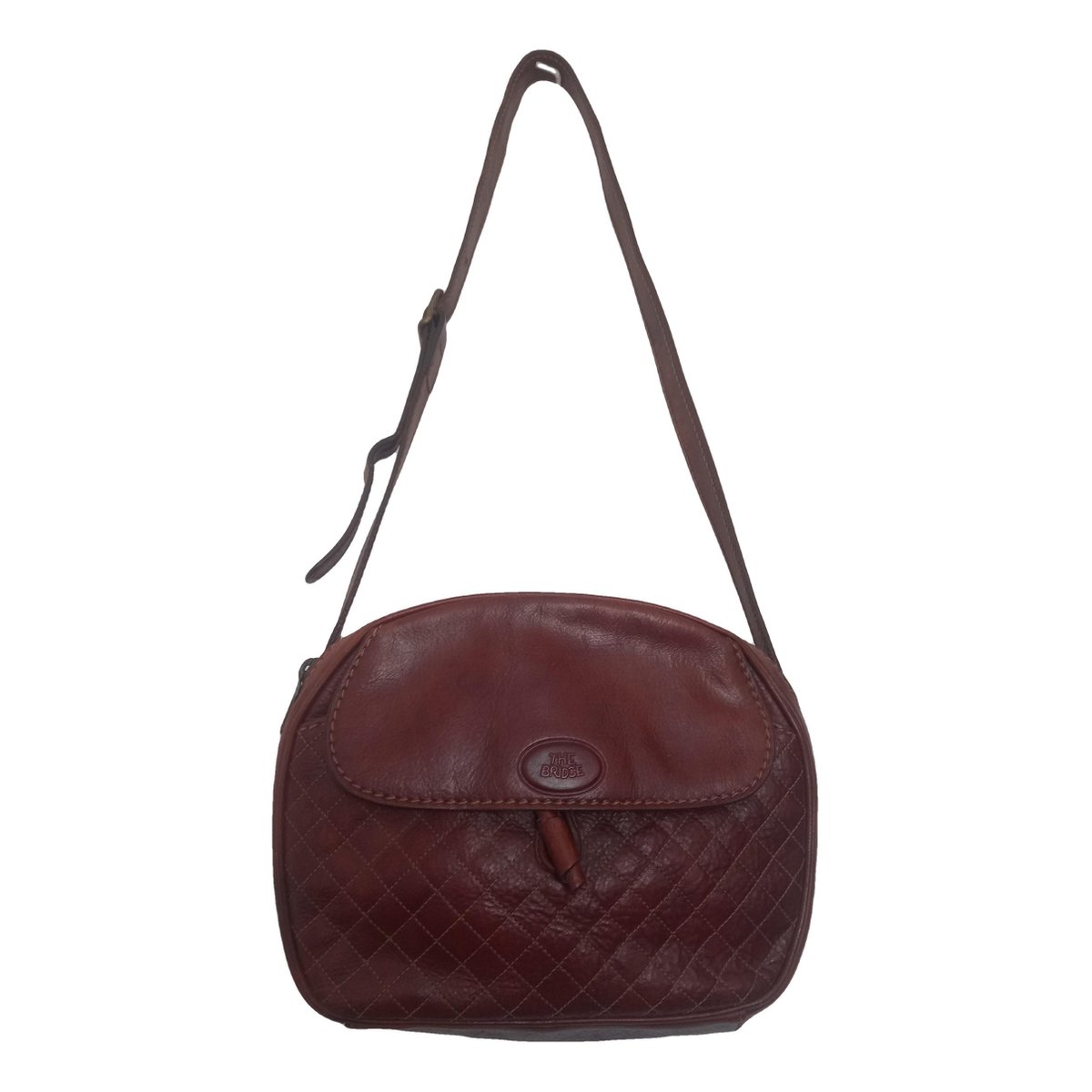 Leather crossbody bag