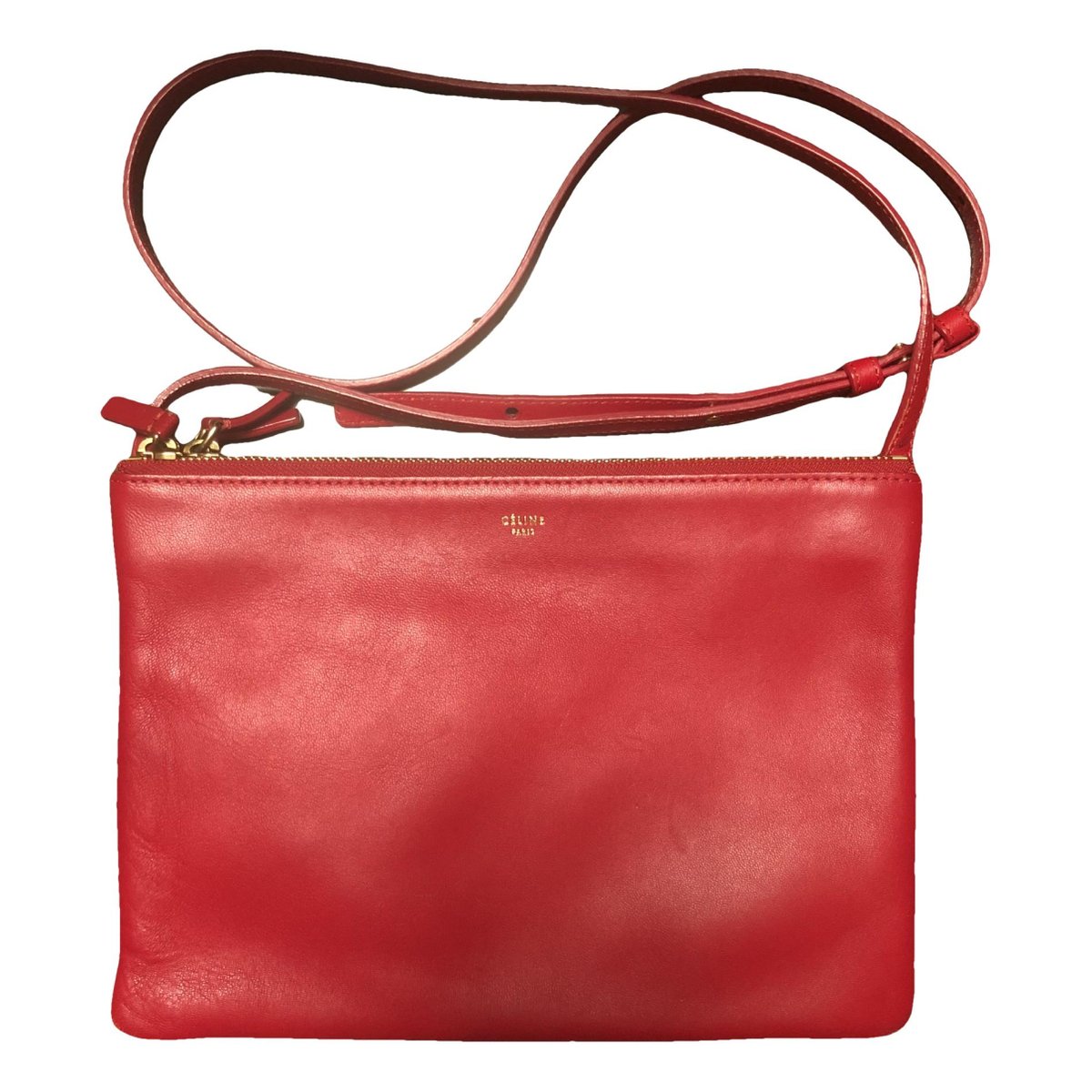 Trio leather crossbody bag