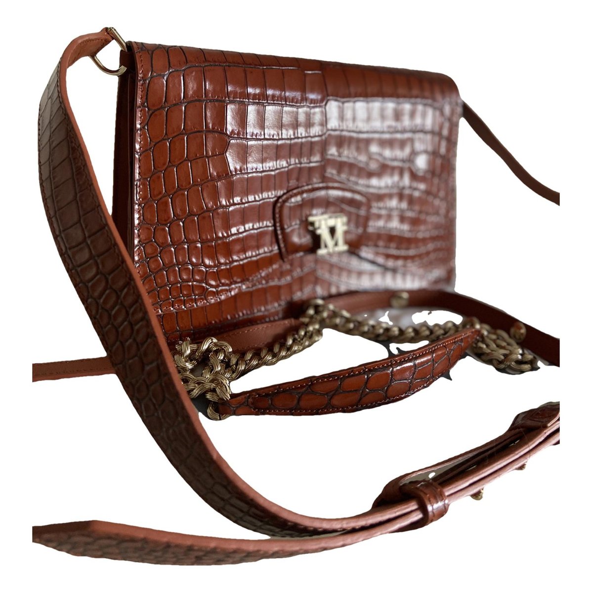 Max Mara Atelier leather handbag