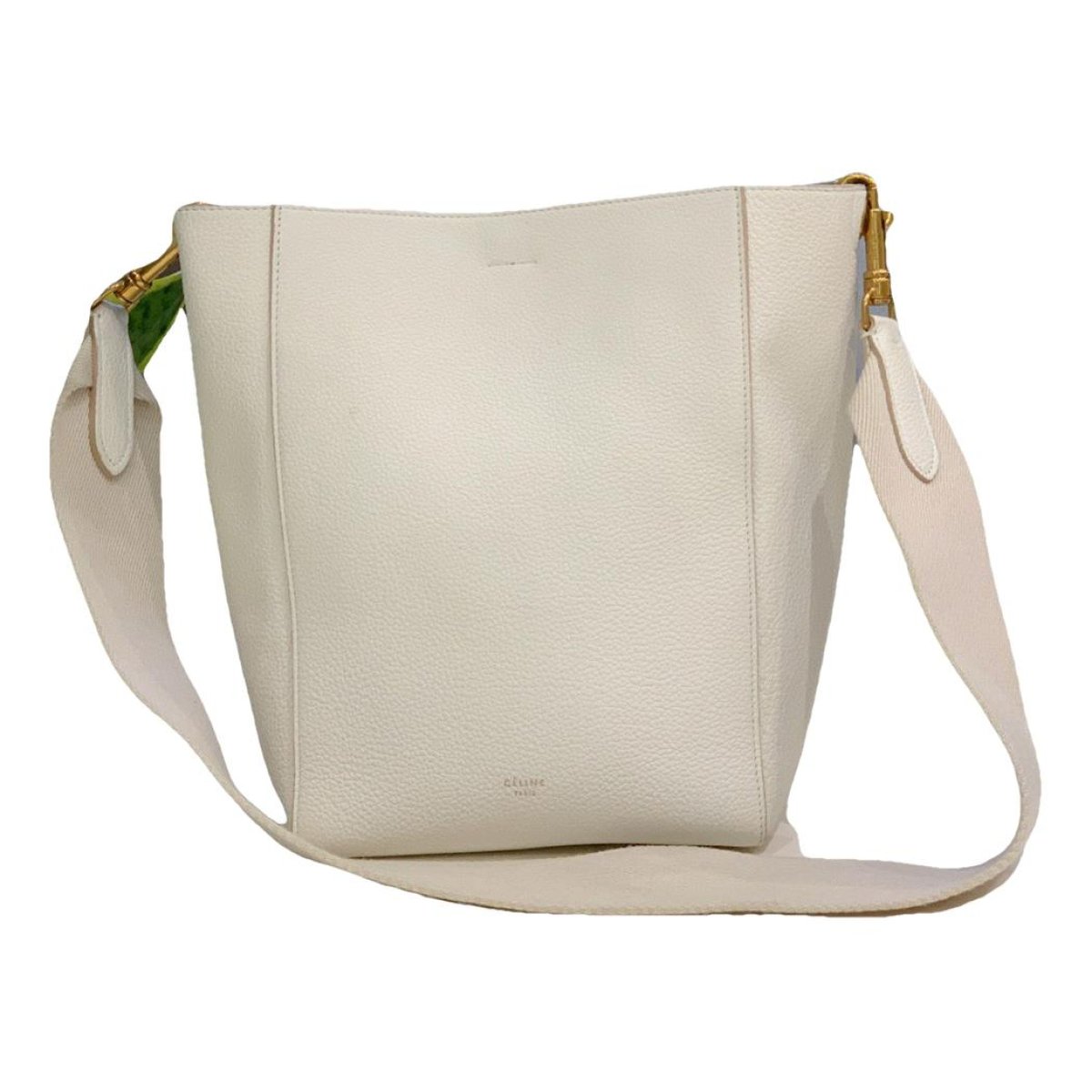 Seau Sangle leather tote
