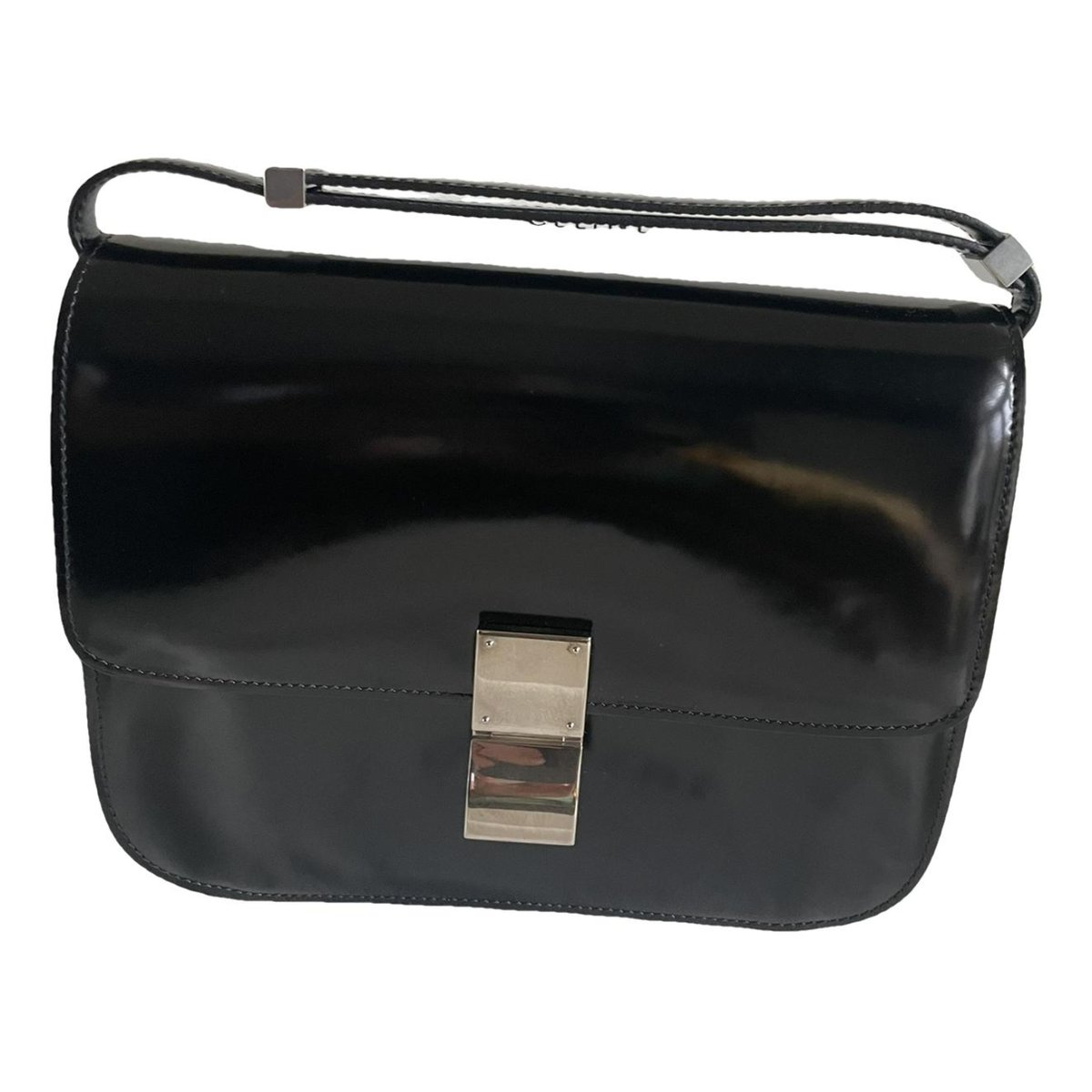 Classic leather crossbody bag