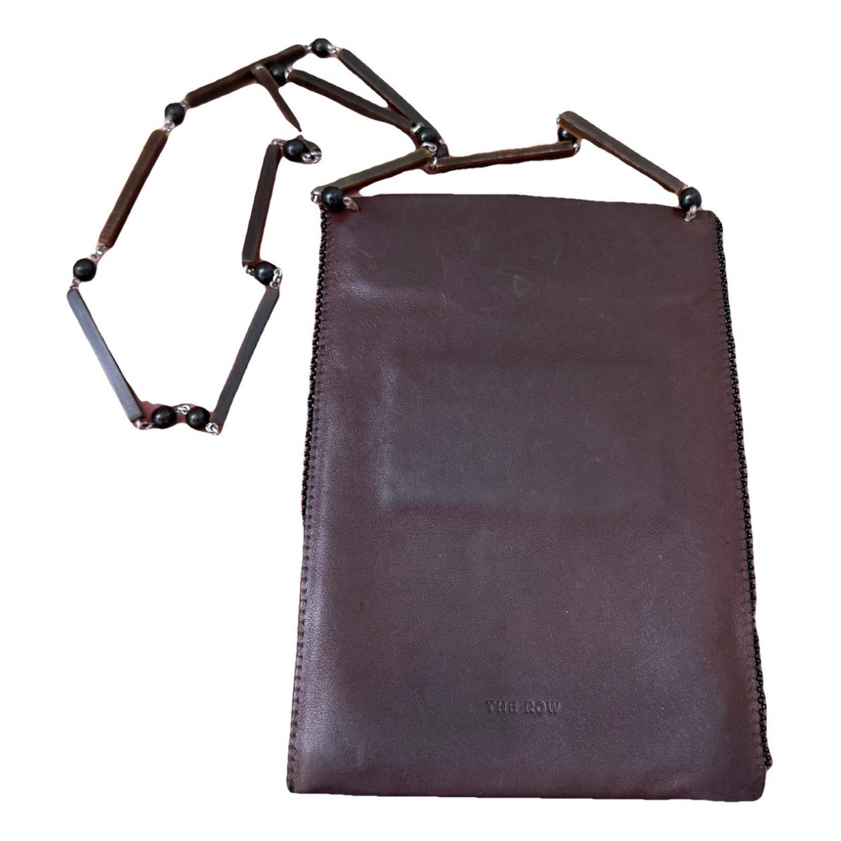 Leather crossbody bag