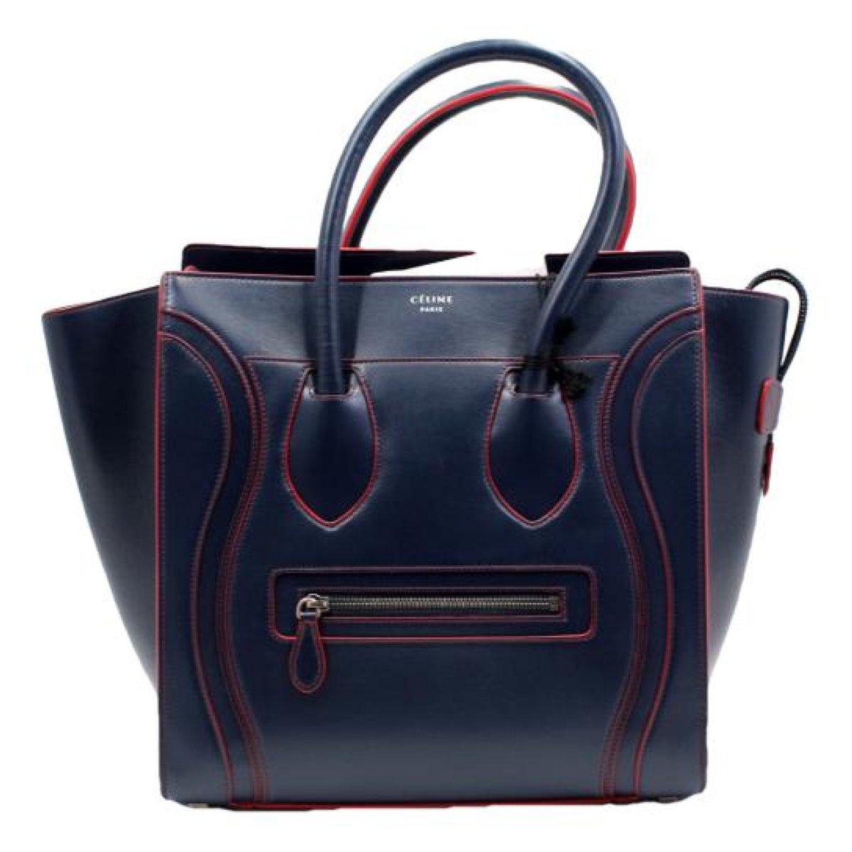 Luggage leather handbag