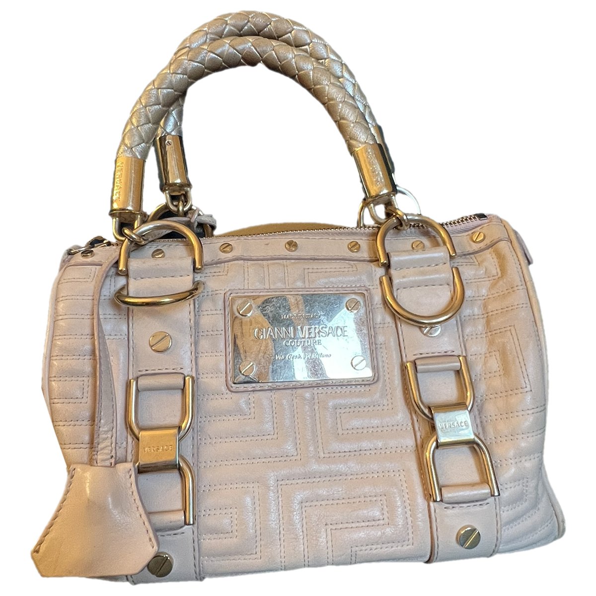 Leather handbag