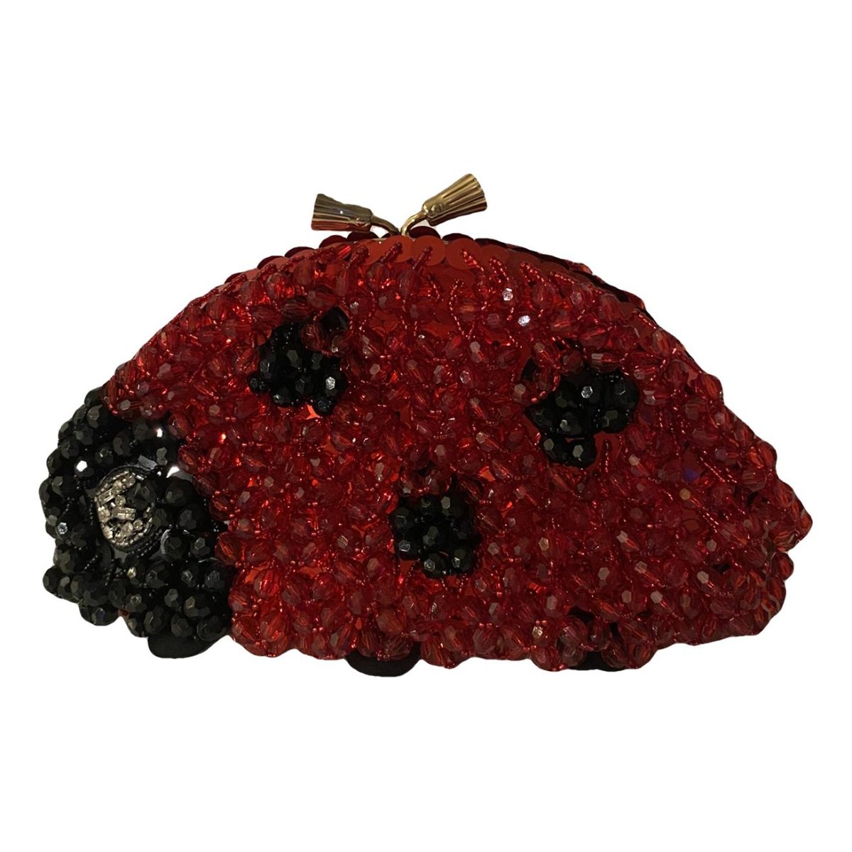 Glitter clutch bag