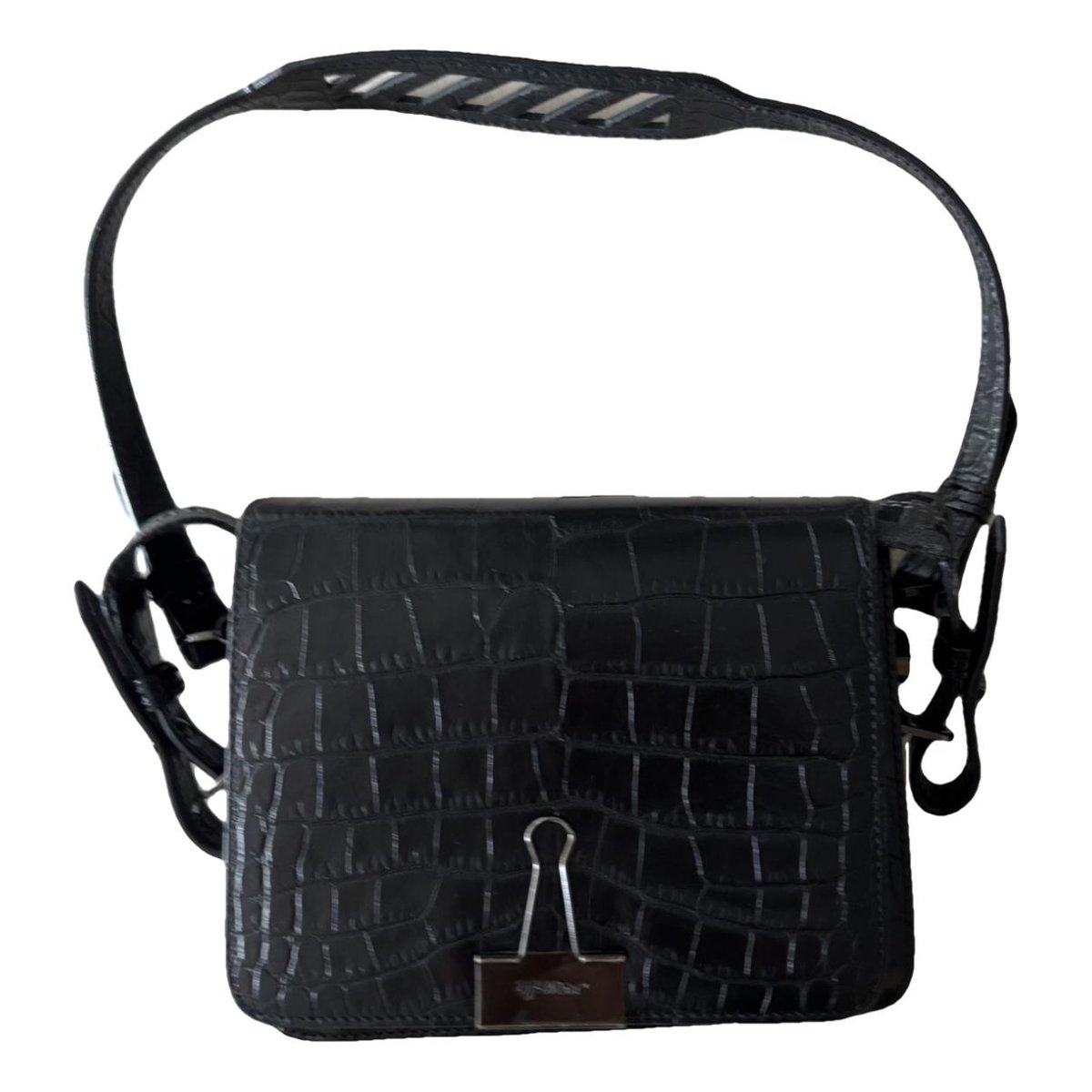 Binder leather handbag