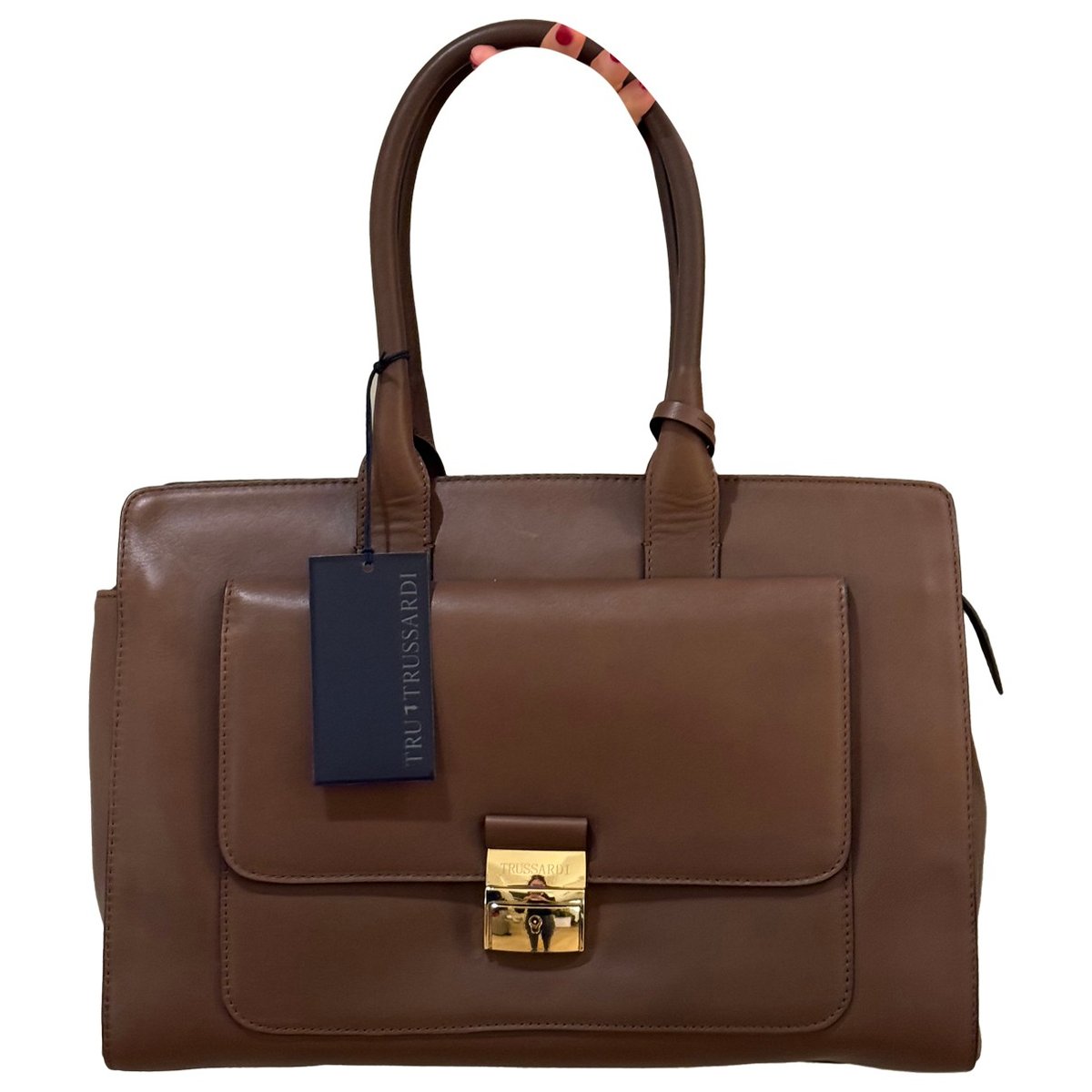Leather handbag