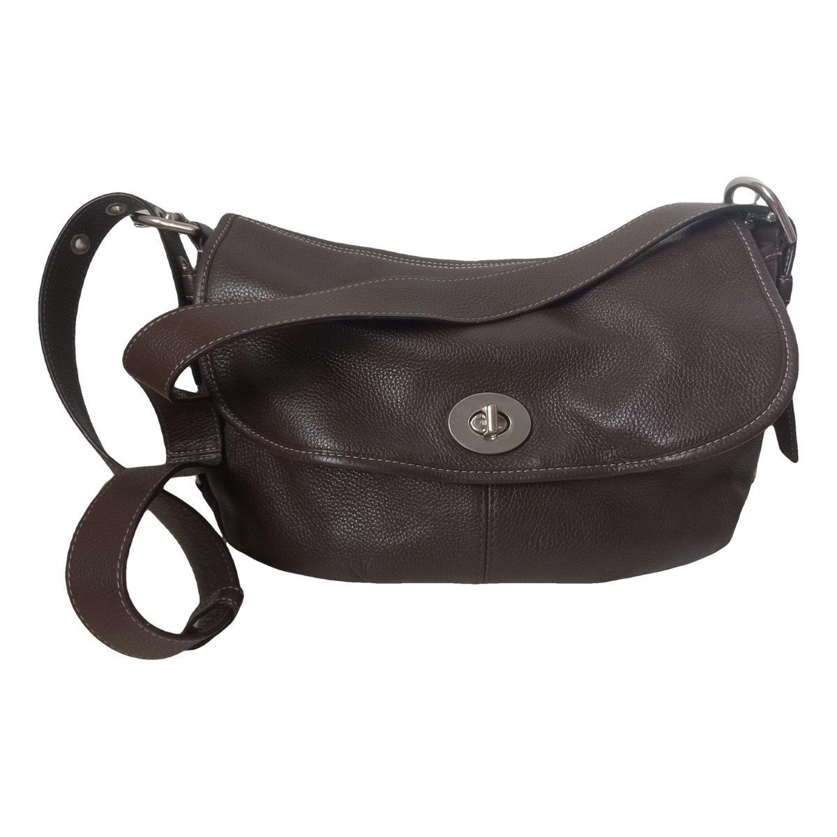 Signature Sufflette leather crossbody bag