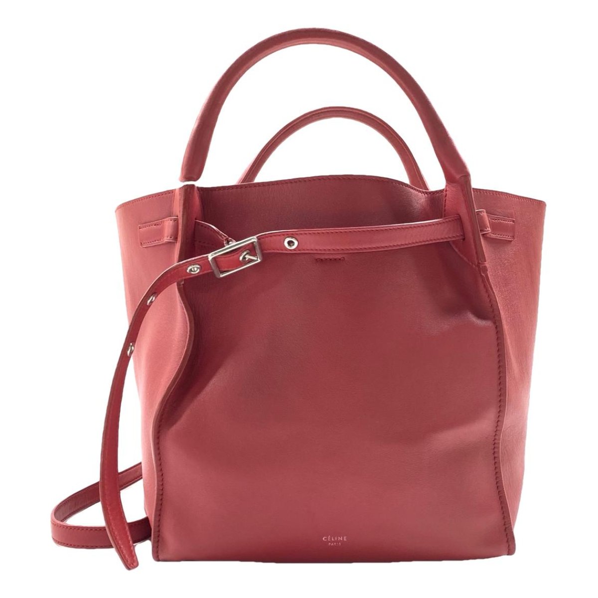 Big Bag leather handbag