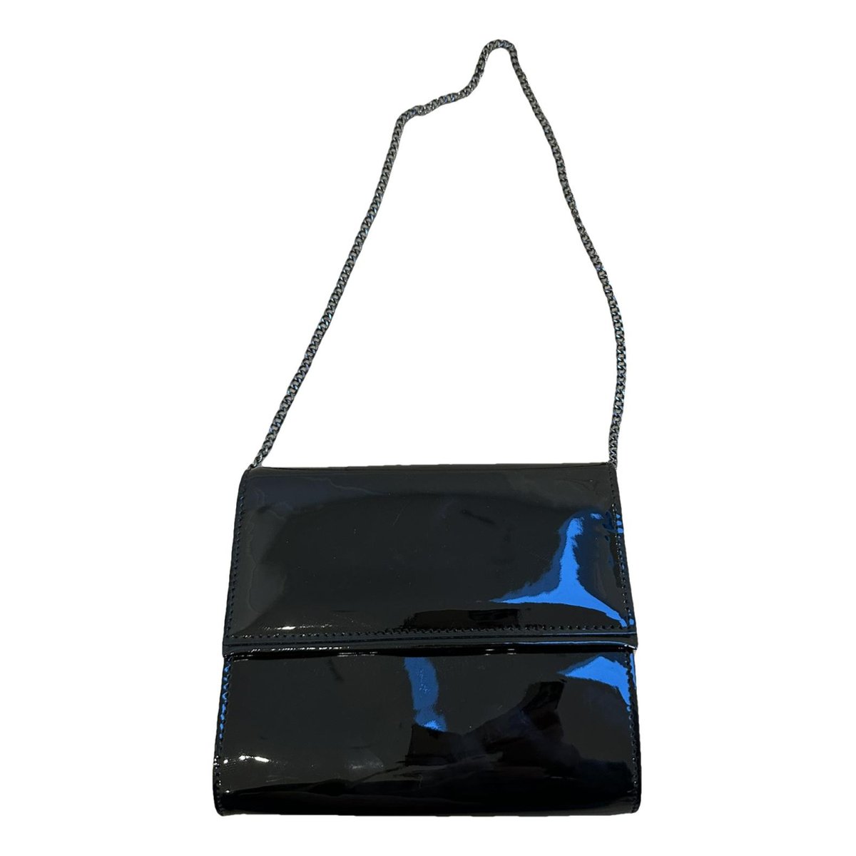 Patent leather handbag