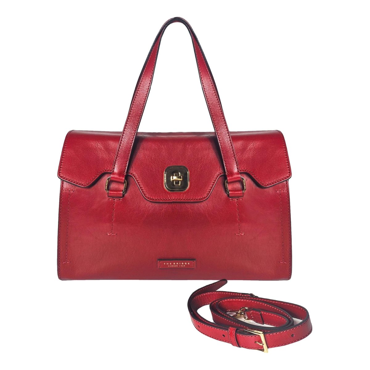 Leather crossbody bag