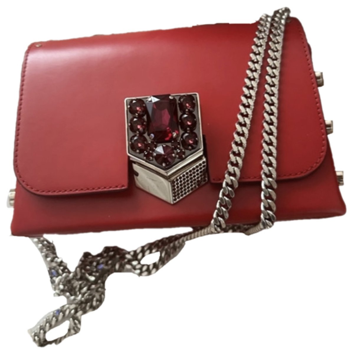 Lockett leather clutch bag