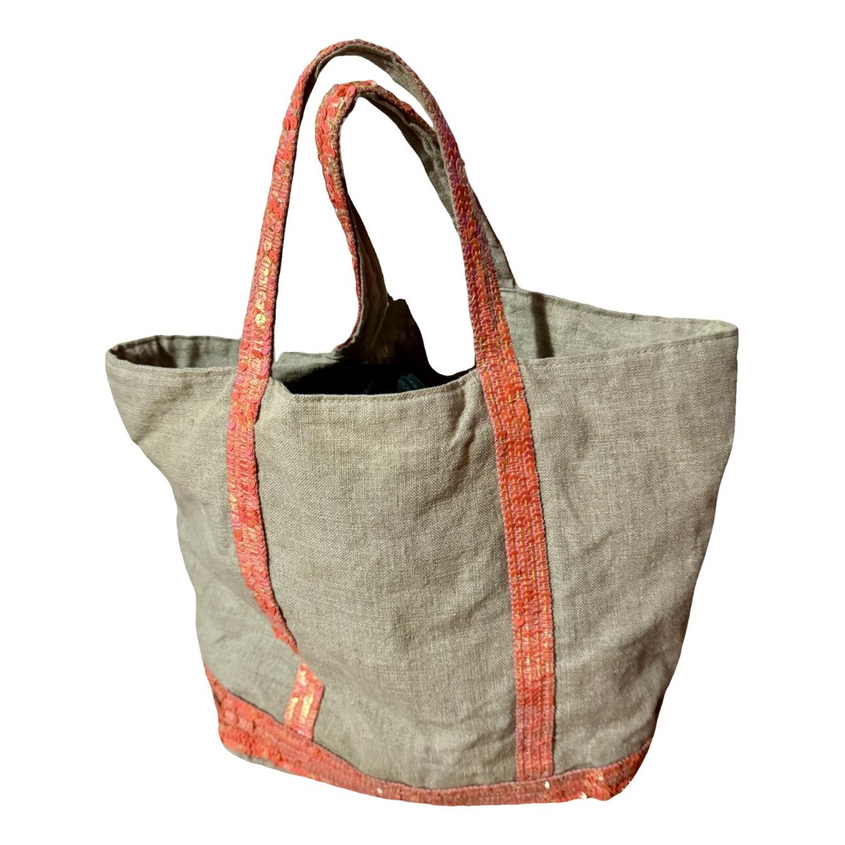 Cabas linen tote