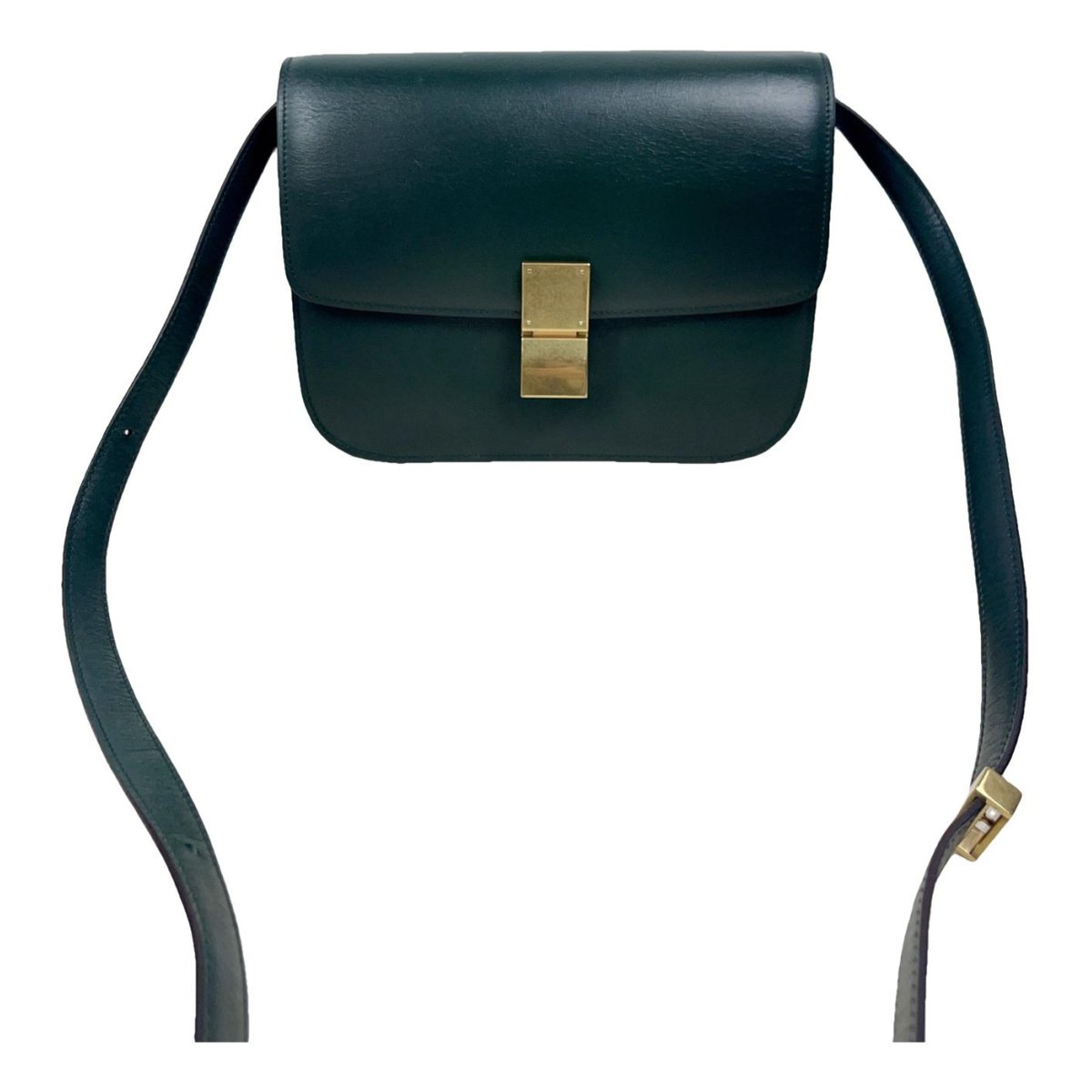 Classic leather crossbody bag