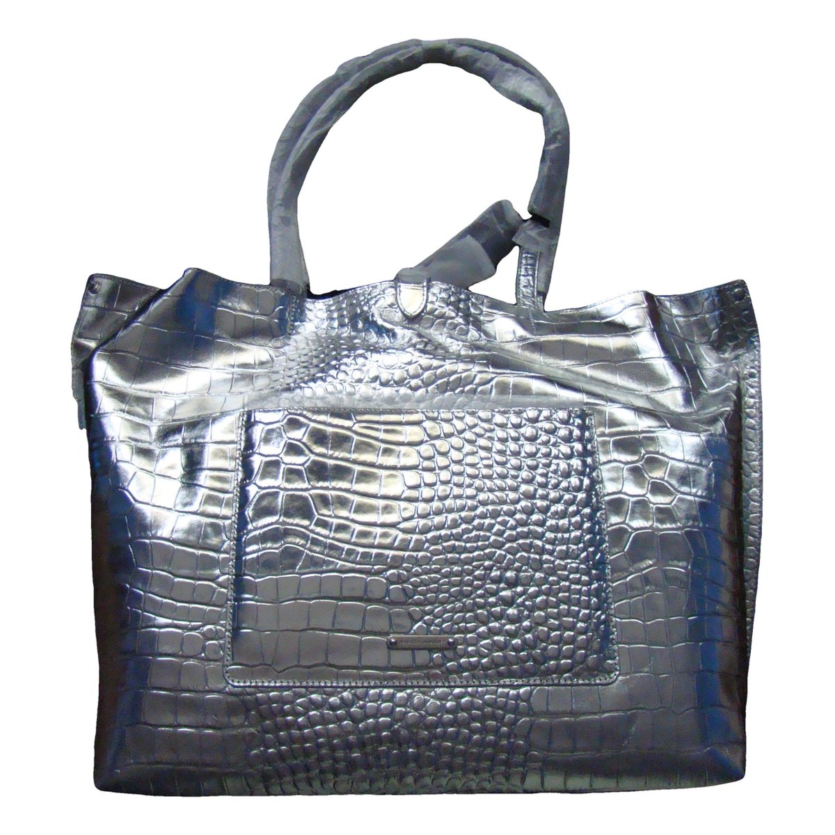 Leather tote