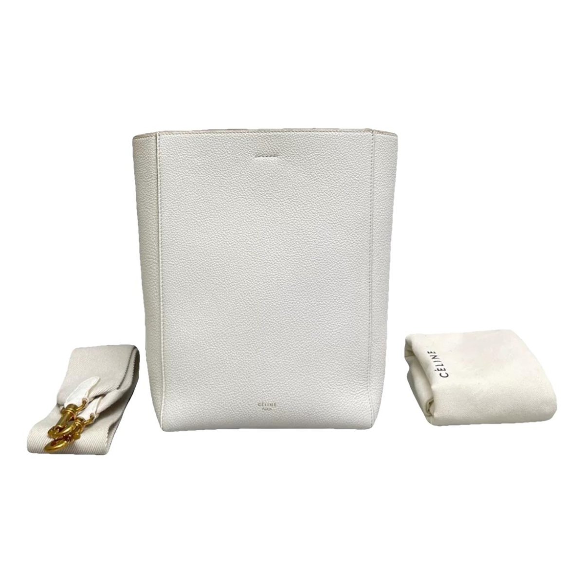 Seau Sangle leather tote