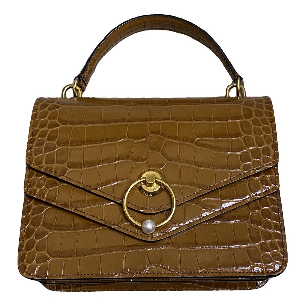 Harlow leather satchel