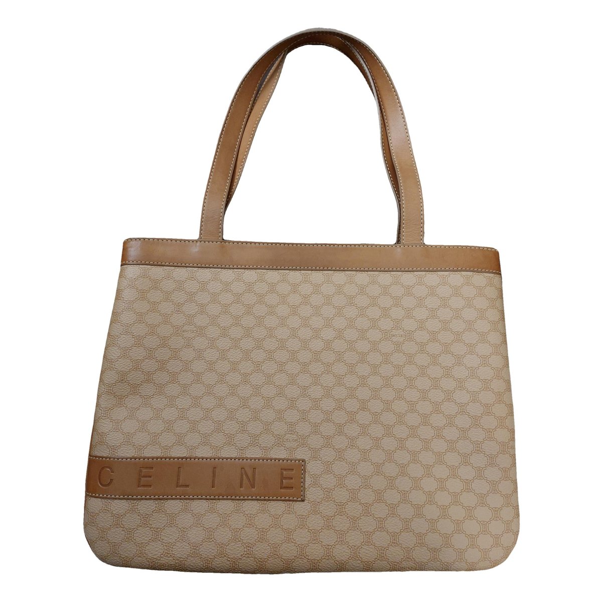 Triomphe Vintage leather handbag